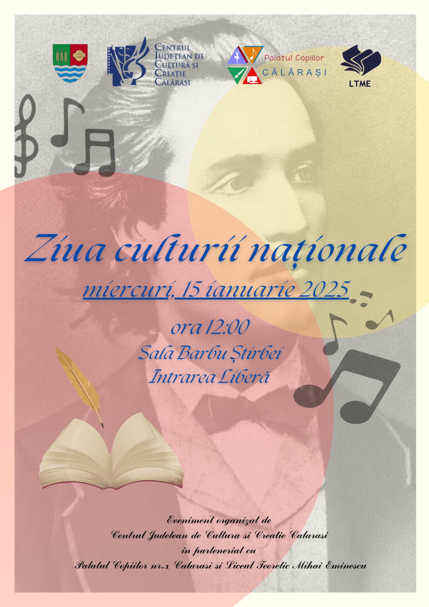 Ziua culturii naționale - 15 ianuarie 2025